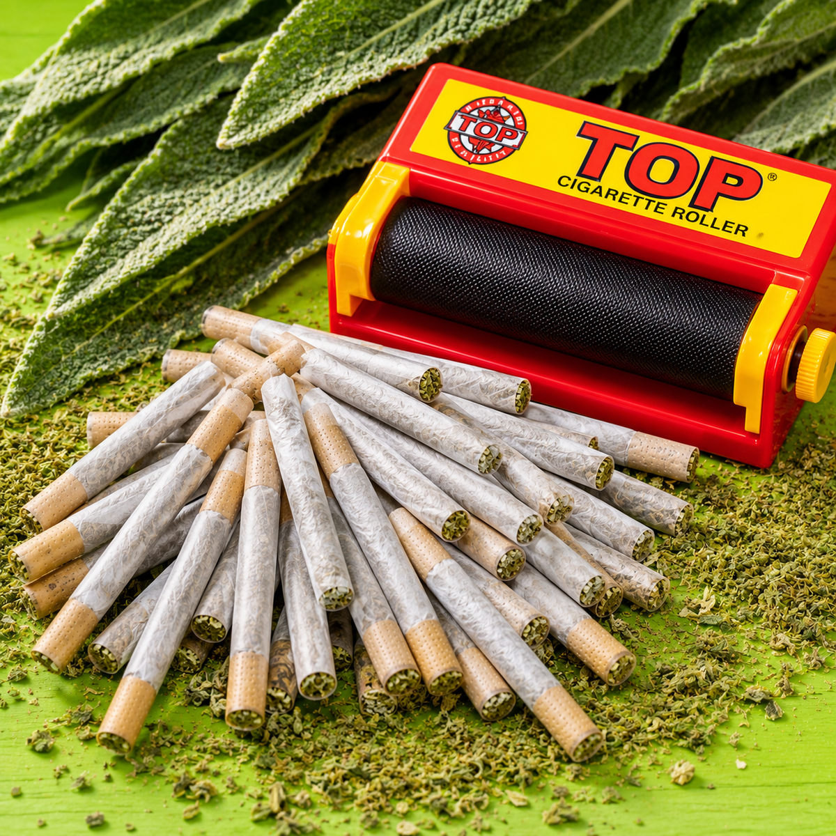 Rolled Mullein Cigarettes Ready to Use – 100% Mullein Leaves