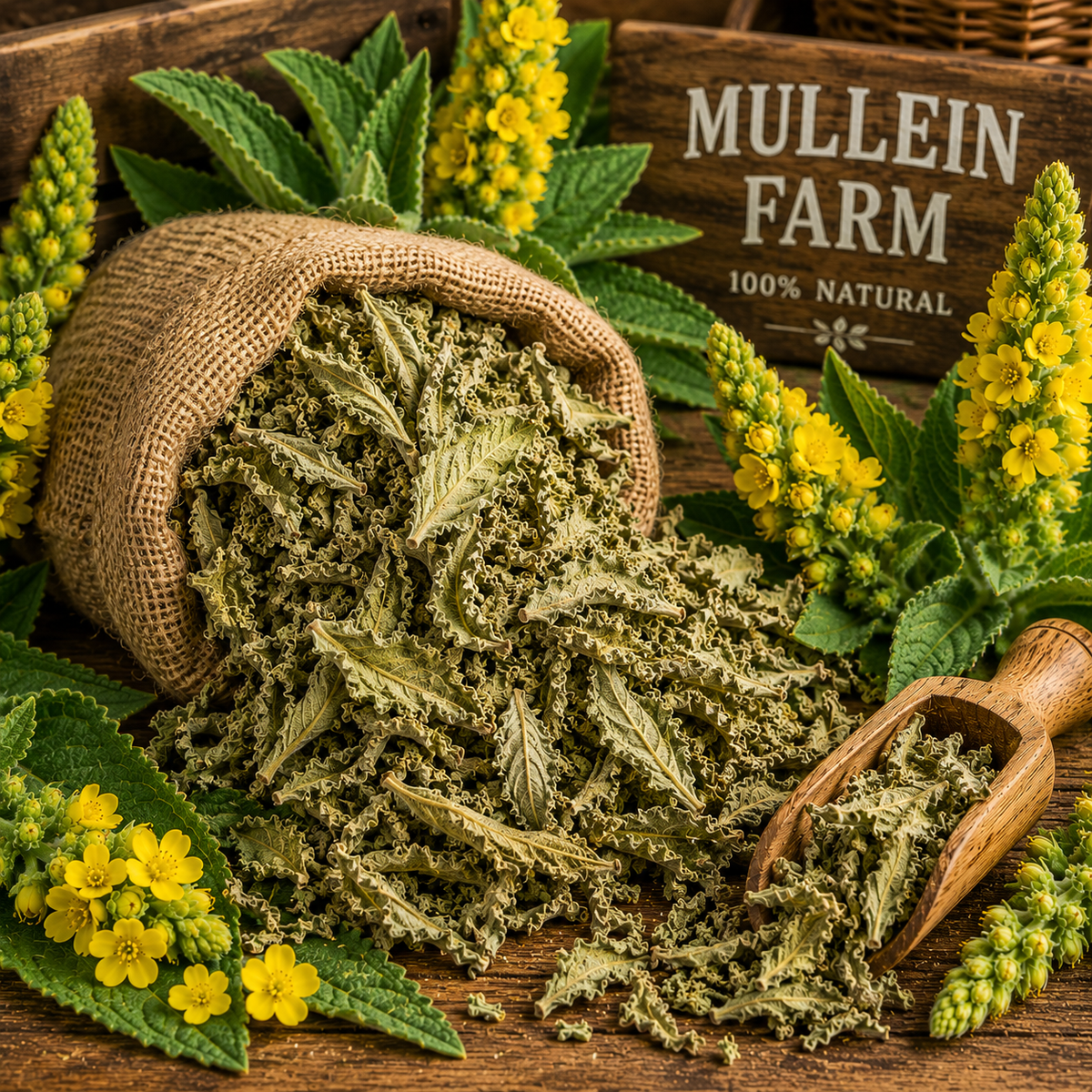 A # -  Mullein Farm 8-Product Complete Collection – Premium Mullein Herbal Collection